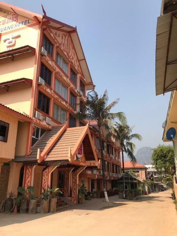 Pangu Hotel - 盘古酒店 Vang Vieng Ngoại thất bức ảnh